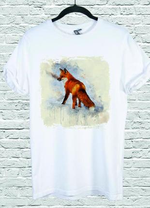 Футболка youstyle fox 0119 xl white