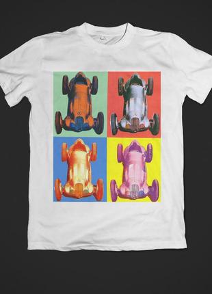 Футболка youstyle andy warhol mercedes 0198 s white