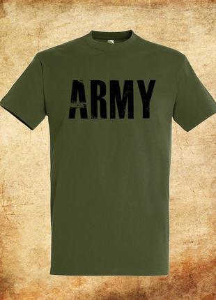 Футболка youstyle army 0321 xxl army