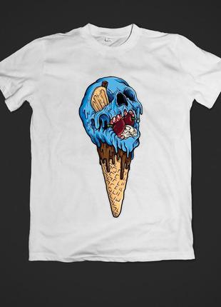 Футболка youstyle ice cream 0131 xl white