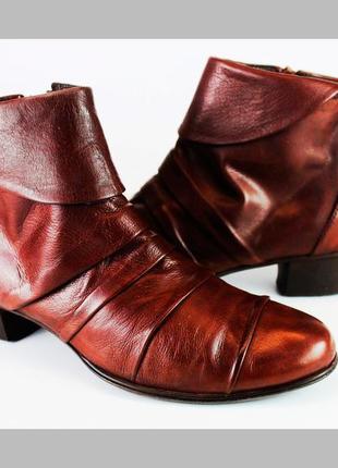 Итальянские супер мягкие кожаные ботиночки бренда everybody, д...