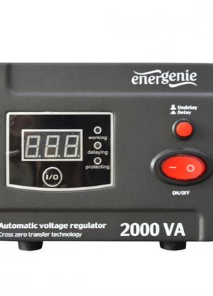 Стабілізатор напруги EnerGenie EG-AVR-D2000-01 2000ВА (код 82437)