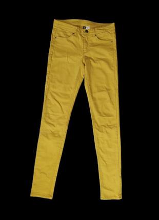 Женские яркие джинсы джинс оранжевые жёлтые