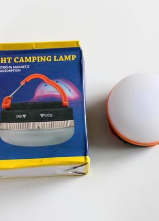 Кемпінговий ліхтар на батарейках ліхтарик підвісний лампа світ...