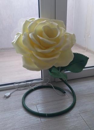 Нічник лампа у формі троянди