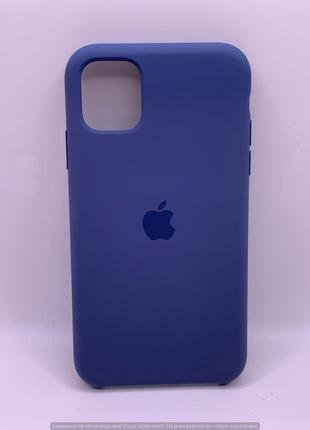 Чохол IPhone 11 Silicone case Alaskan blue 54071