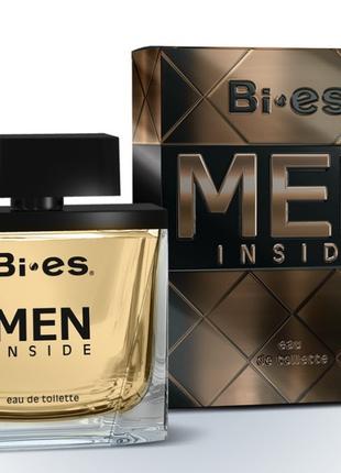 Bi-Es Inside Men Туалетная вода мужская 100 мл. Би ес Инсайд