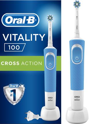 Электрическая зубная щетка Braun Oral-B Vitality 100 Cross Action