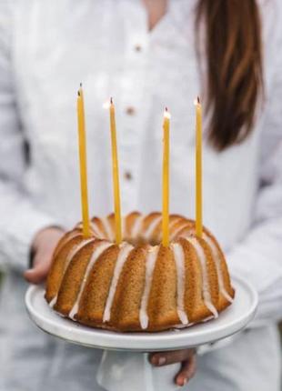 Свічки воскові для торта