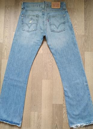 Мужские джинсы Levis 512 размер 31/32