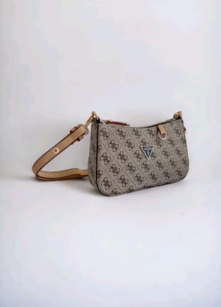Жіноча золотиста сумка guess mini bag light gold маленька сумочка