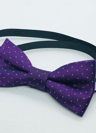 Краватка - метелик для хлопчика фіолетовий Метелик карнавальни...