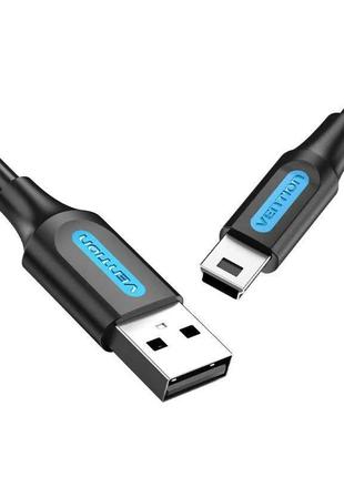 Кабель Vention Mini USB 2.0 для зарядки и передачи данных 480M...