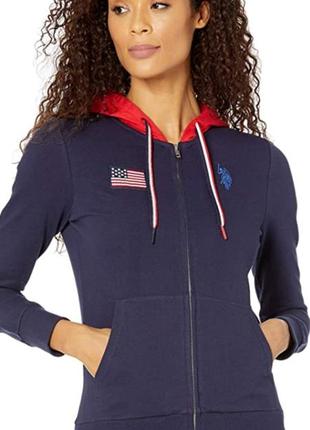 Кофта на змейке us polo assn s