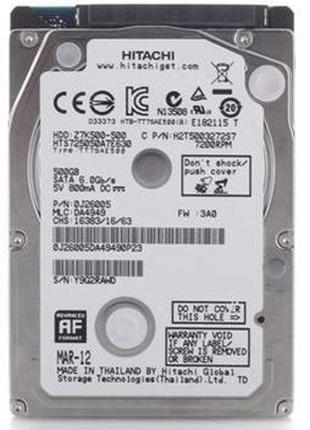 Жесткий диск для ноутбука 2.5" 500GB WDC Hitachi HGST (HTS7250...