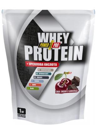 Whey Protein +урсоловая кислота (1 kg, шоколад)