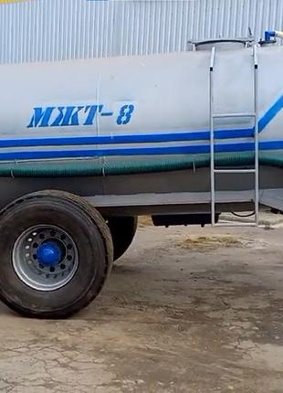 Бочка МЖТ-8 для навозу або води