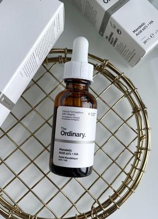 Пилинг с миндальной кислотой the ordinary mandelic acid 10%+ha...