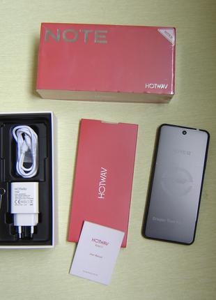 Смартфон 8ГБ/128ГБ, 6,8''HD ,NFC,6180мАч, HOTWAV Note12 новый