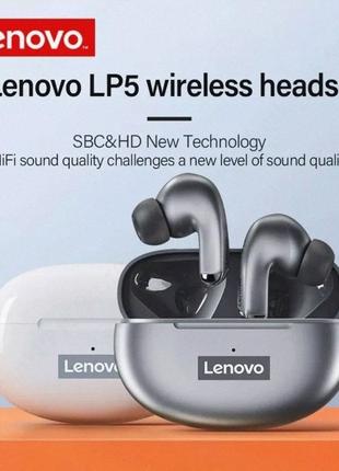 Навушники  бездротові Lenovo Lp 5 оригінальні
