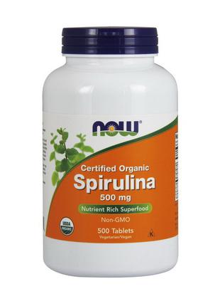 Spirulina 500 mg organic (500 tabs)