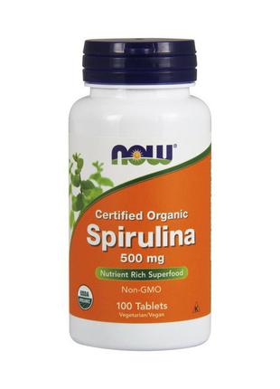 Spirulina 500 mg organic (100 tabs)