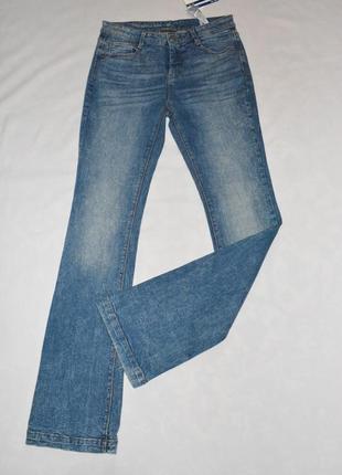 Женские джинсы легкий клеш c&a германия размер 44-46