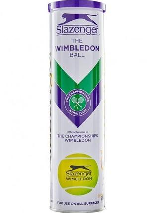 Мячи для большого тенниса Slazenger Wimbledon Ultra-Vis + Hydr...