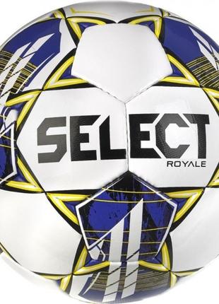 Мяч футбольный Select ROYALE FIFA v23 бело-фиолетовый size 4 0...