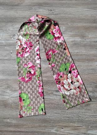Женский шарфик платок в стиле gucci