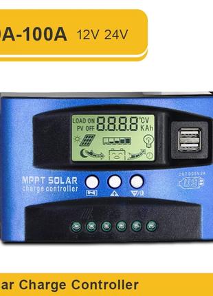 Контроллер заряду для солнечных панелей mppt 30a 12v/24v до 78...