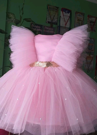 Нарядное детское платье  для ваших принцесс  от 1 года и больше