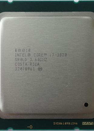Процессор Intel Core i7-3820 3.60GHz/10M/5GT/s (SR0LD) s2011, ...
