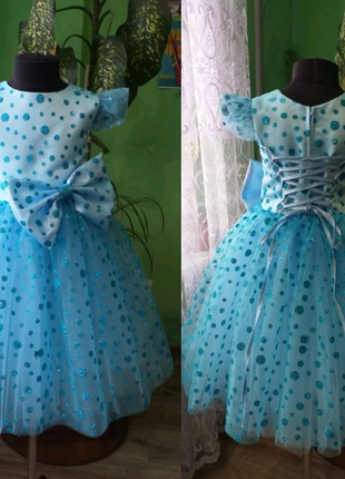 Нарядное  детское платье для девочки  на любой праздник