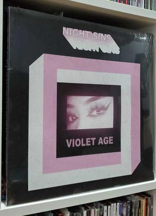 Night Sins — Violet Age (нова, запечатана пластинка)