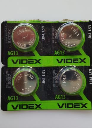 Батарейка LR44 (AG13) 1.5V Videx