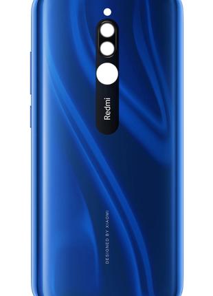 Задняя крышка для Xiaomi Redmi 8 Blue (AAA)
