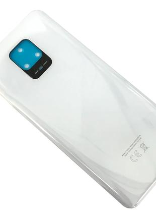 Задняя крышка для Xiaomi Redmi Note 9S Glacier White (AAA)