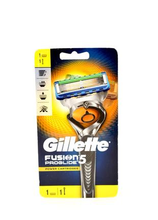 Станок для бритья со сменной кассетой и подставкой Gillette Fu...
