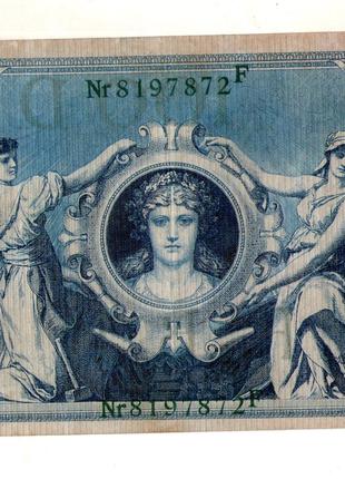 Германська імперія 100 марок 1908 рік №123