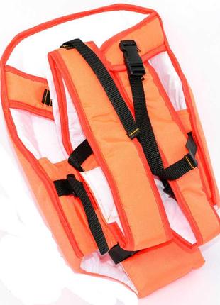 Рюкзак-кенгуру №6 - 2200(1) сидя, цвет оранжевый. Предназначен...