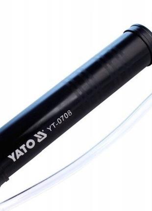 Шприц для выкачивания заливки масла 0,5л нагнетатель YATO YT-0708