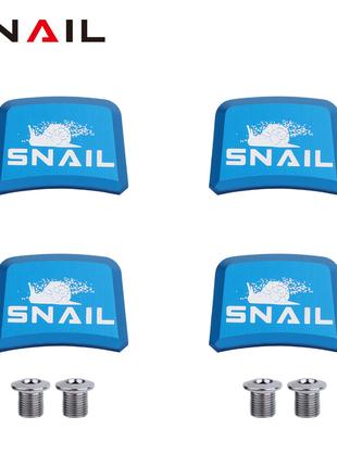 Бонки Snail для шатунов (комплект 4шт.) квадратные, Синий