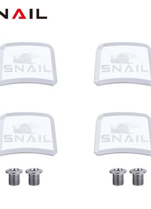 Бонки Snail для шатунов (комплект 4шт.) квадратные, серебряный