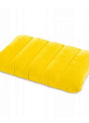 Подушка надувная (жёлтая)