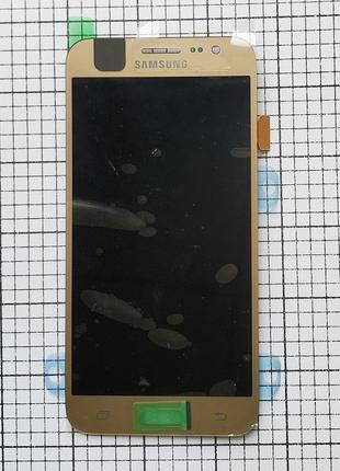 LCD дисплей Samsung J500H Galaxy J5 2015 з сенсором Gold Original