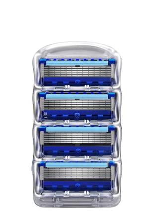 Змінні леза для бритв Gillette Glide Fusion- лез 4 шт!