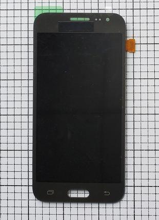 LCD дисплей Samsung J200H Galaxy J2 с сенсором черный TFT