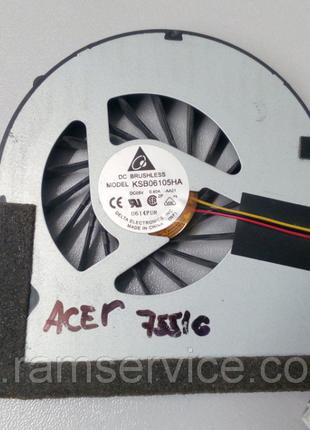 Вентилятор системы охлаждения для ноутбука Acer Aspire 7551G б...