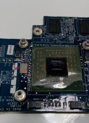 Видеокарта nVidia GeForce GO 7600, 256 MB, DDR 2, MXM 2, б / у